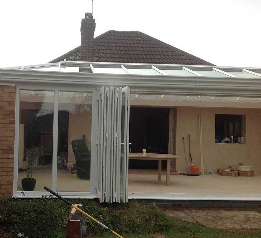 open white conservatory